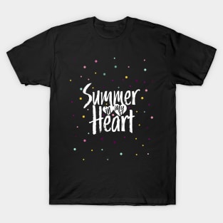 Summer in my heart and Confetti T-Shirt